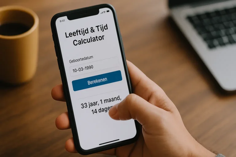 Leeftijd & Tijd Calculator