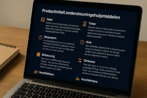 Productivity Support Tools
