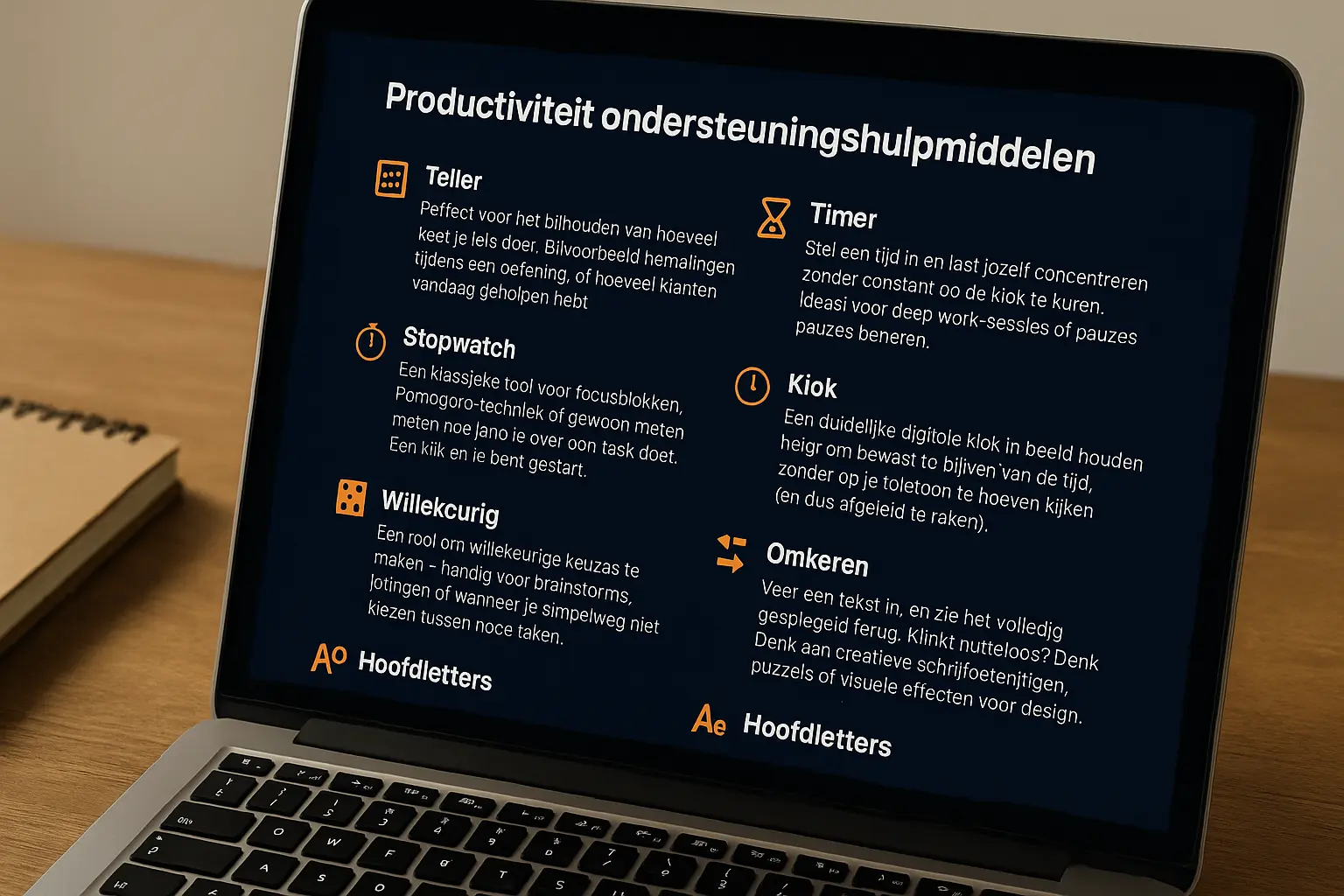 Productivity Support Tools