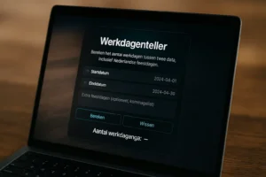 Werkdagenteller