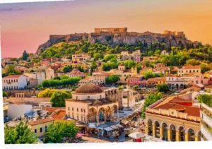 hoe laat is het in Athene