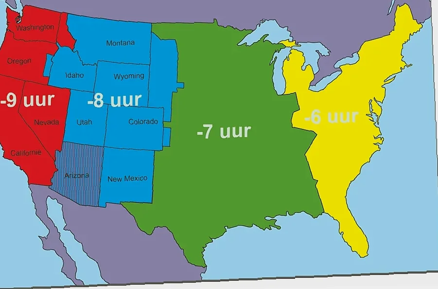 tijdverschil Nederland en Kazachstan