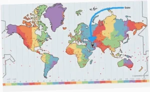 tijdverschil Nederland en Taiwan