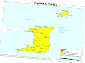tijdverschil Nederland en Trinidad en Tobago