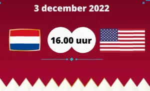 tijdverschil Nederland en Verenigde Staten