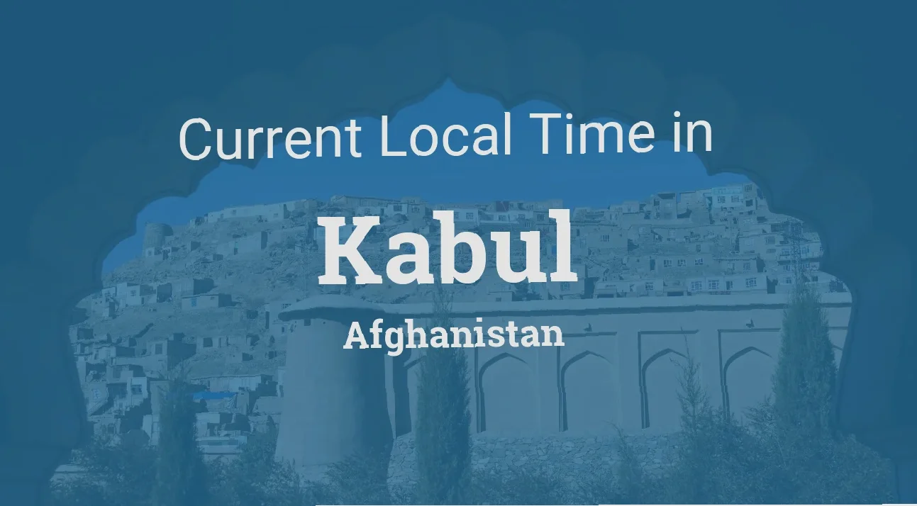 tijdzone van Kabul