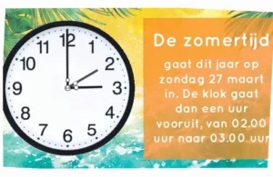 wanneer begint de zomertijd 2040