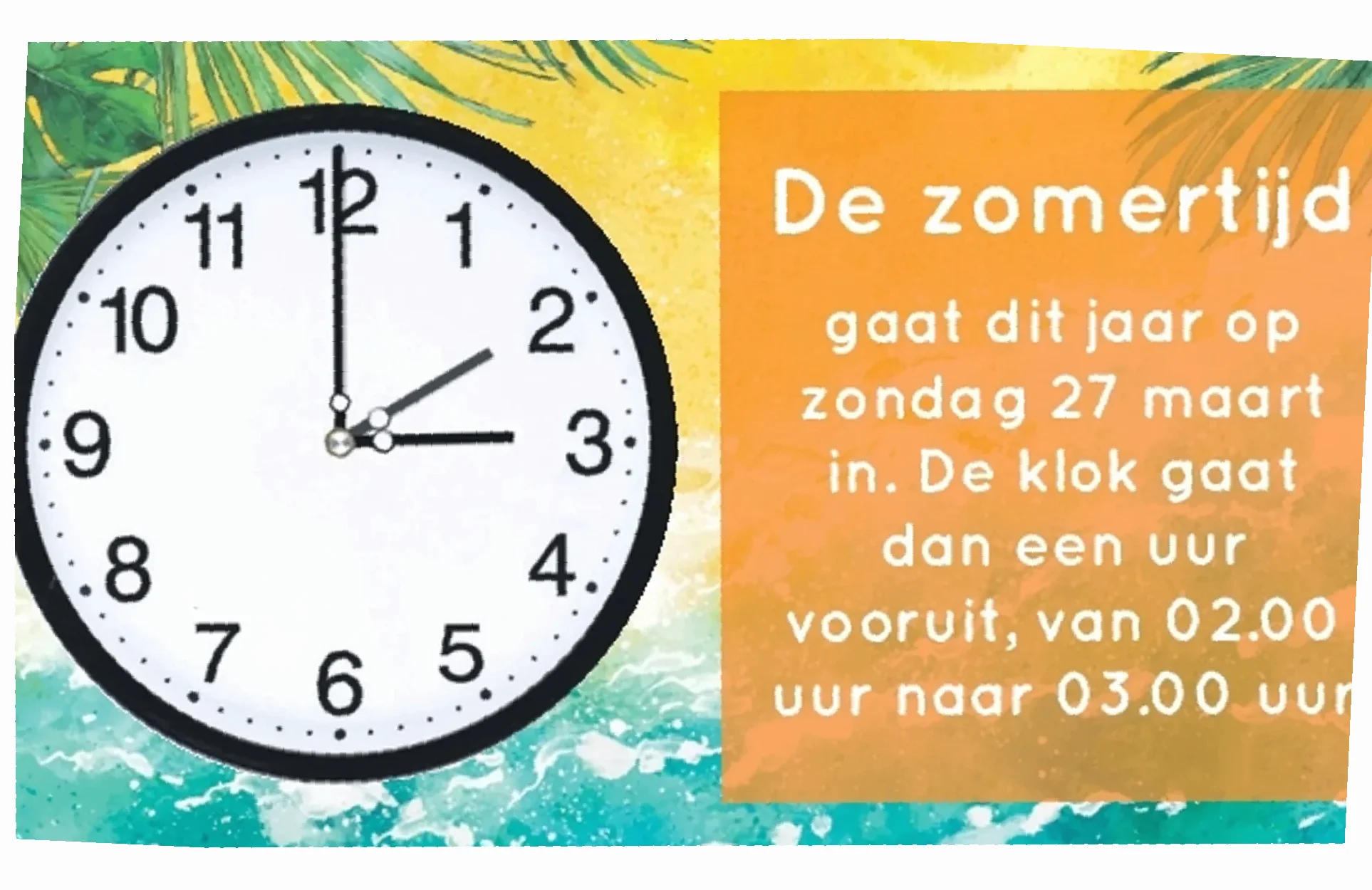 wanneer begint de zomertijd 2040