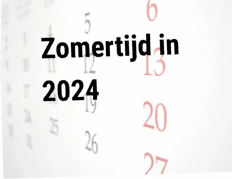 wanneer begint de zomertijd 2043