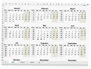 welke dag is het over 7 dagen